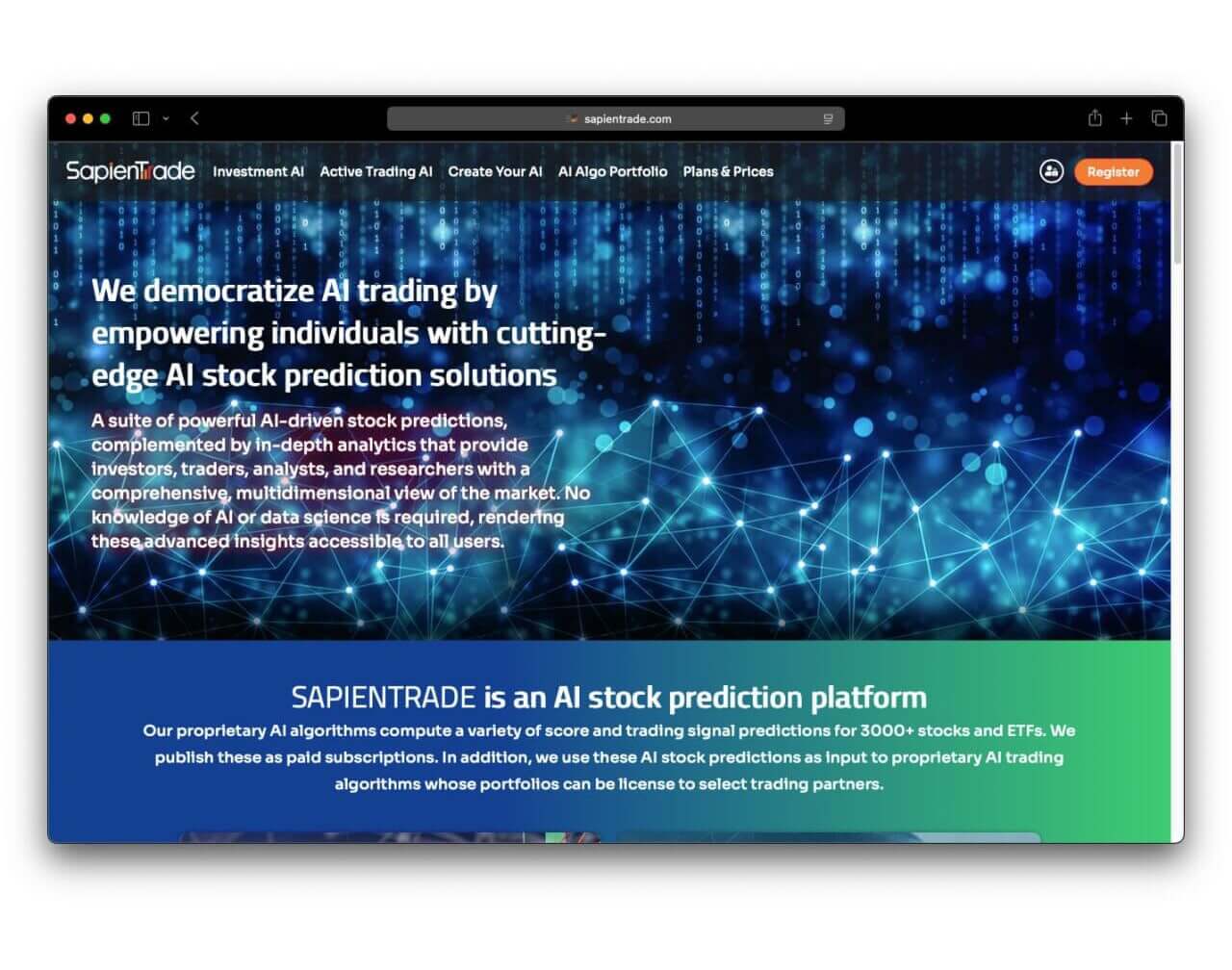 SapienTrade project